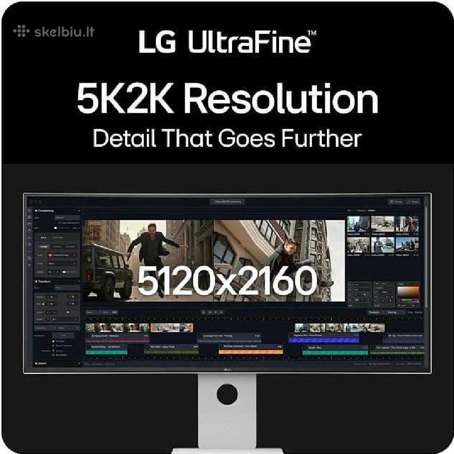 Monitorius LG Ultrafine 40u990a-w – 5k2k Nano - nuotraukos Nr. 11