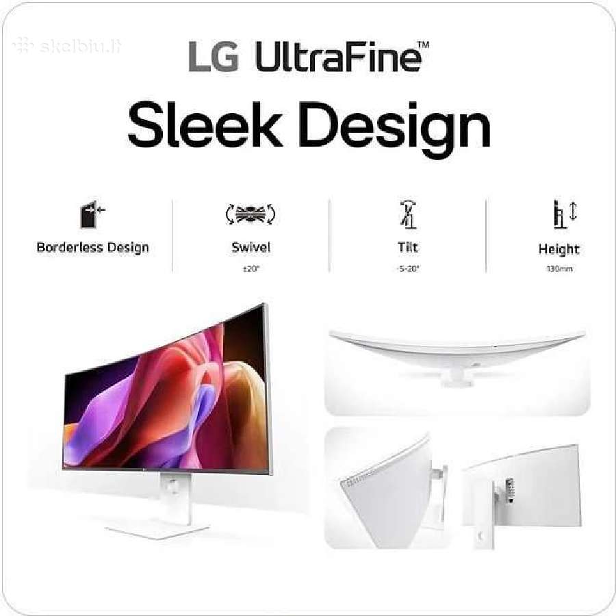 Monitorius LG Ultrafine 40u990a-w – 5k2k Nano - nuotraukos Nr. 12