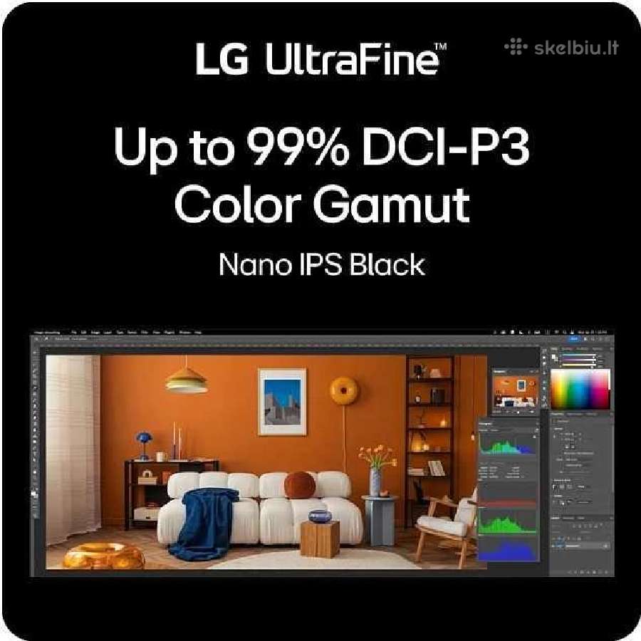 Monitorius LG Ultrafine 40u990a-w – 5k2k Nano - nuotraukos Nr. 13