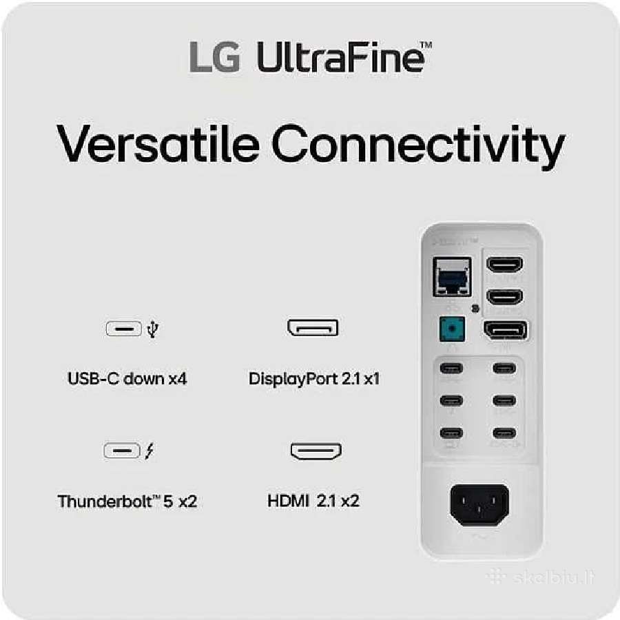 Monitorius LG Ultrafine 40u990a-w – 5k2k Nano - nuotraukos Nr. 15