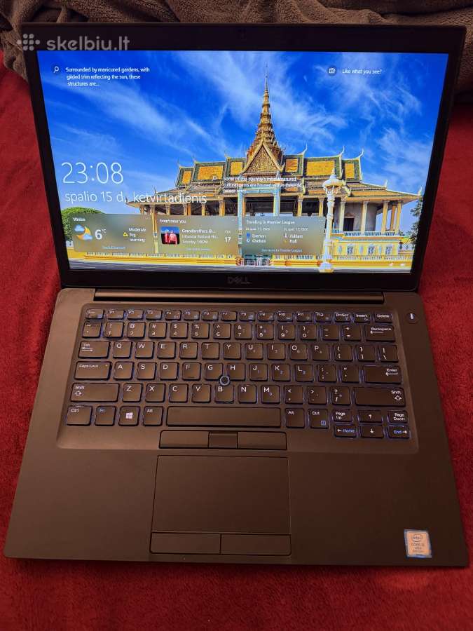 Puikios būklės Dell Latitude 7490! I5-8gen! - nuotraukos Nr. 5