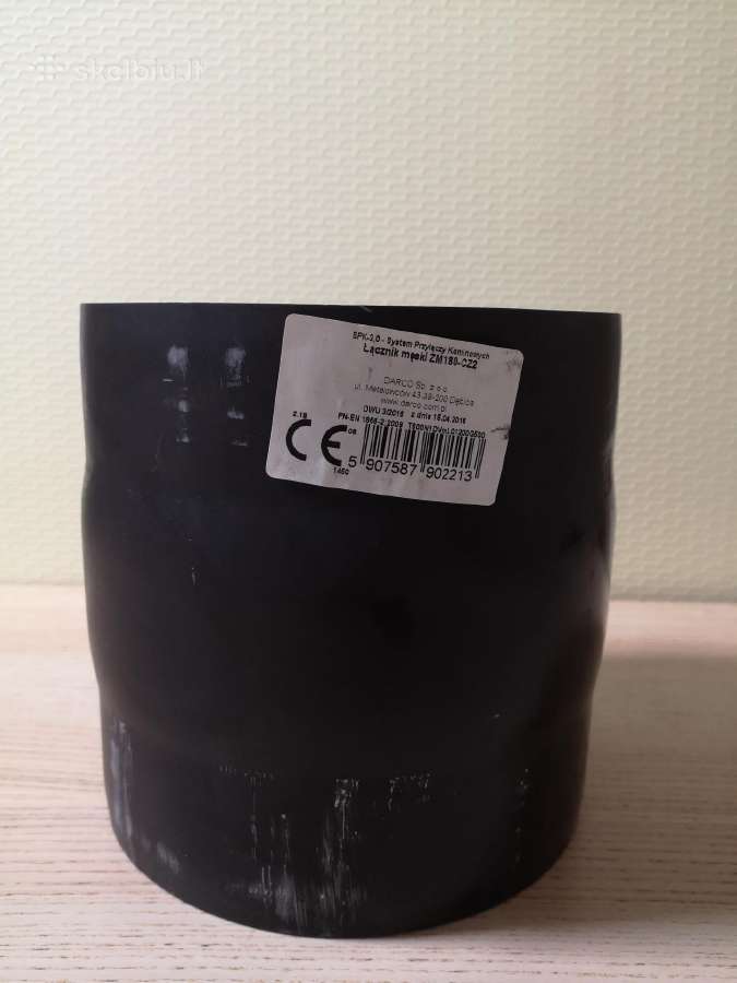 Nauja dūmtraukio jungtis Darco Zm180-cz2 180mm - nuotraukos Nr. 2