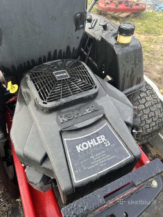 Toro Z5020 nulinio apsisukimo traktoriukas - nuotraukos Nr. 4