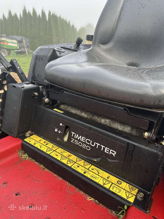 Toro Z5020 nulinio apsisukimo traktoriukas - nuotraukos Nr. 6