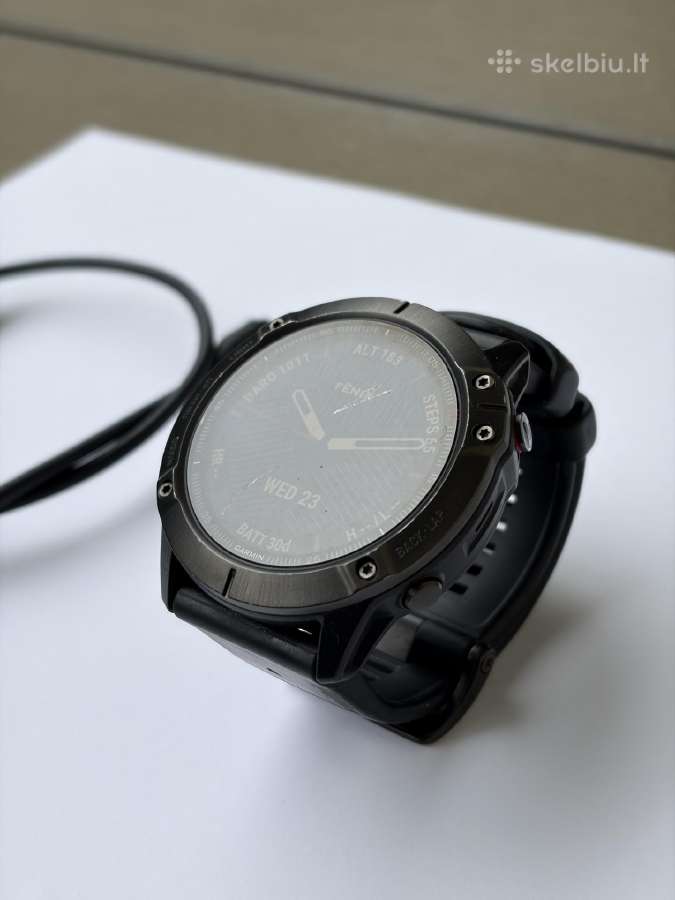 Garmin Fenix 6x Sapphire - nuotraukos Nr. 2