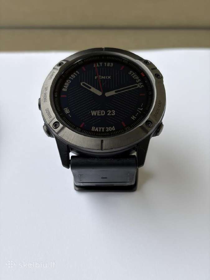 Garmin Fenix 6x Sapphire - nuotraukos Nr. 4