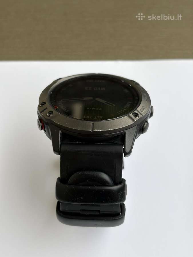 Garmin Fenix 6x Sapphire - nuotraukos Nr. 7