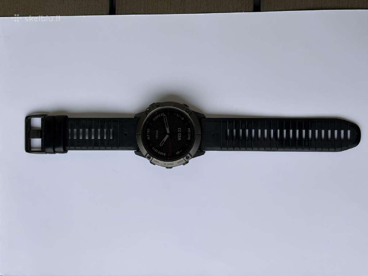 Garmin Fenix 6x Sapphire - nuotraukos Nr. 8