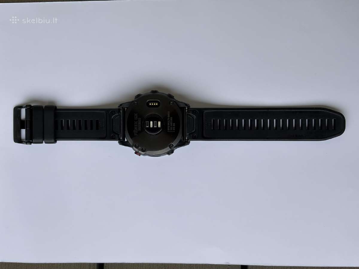 Garmin Fenix 6x Sapphire - nuotraukos Nr. 9