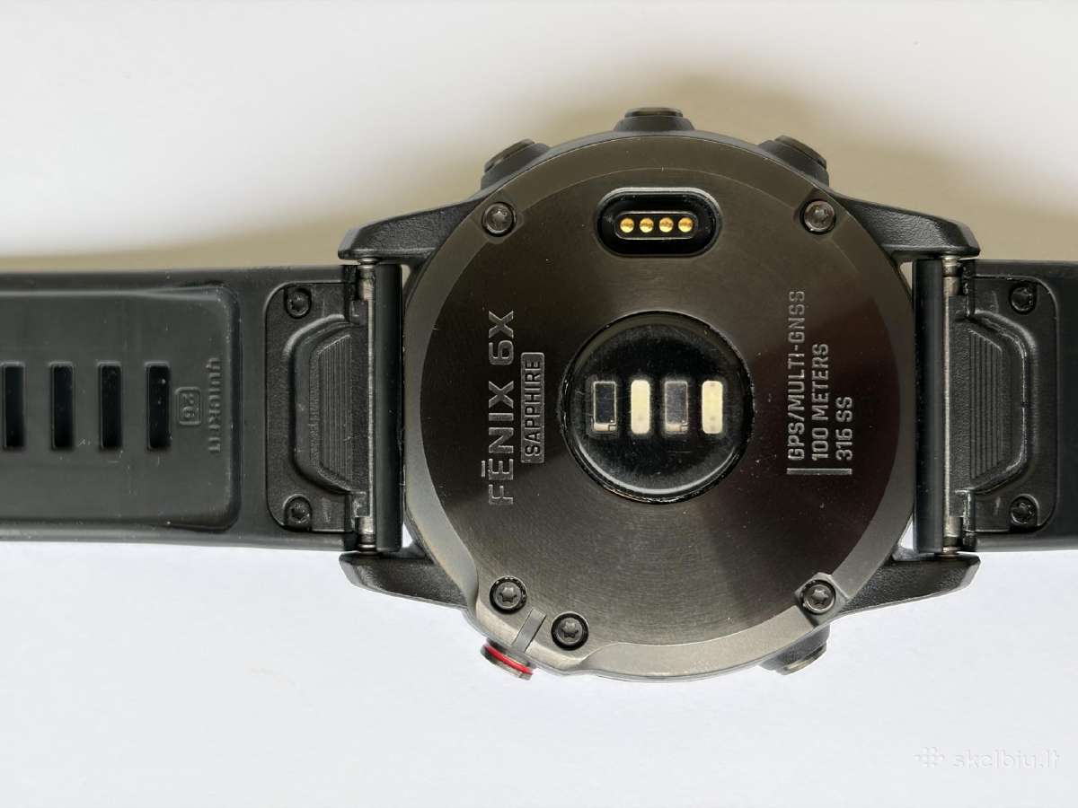 Garmin Fenix 6x Sapphire - nuotraukos Nr. 10