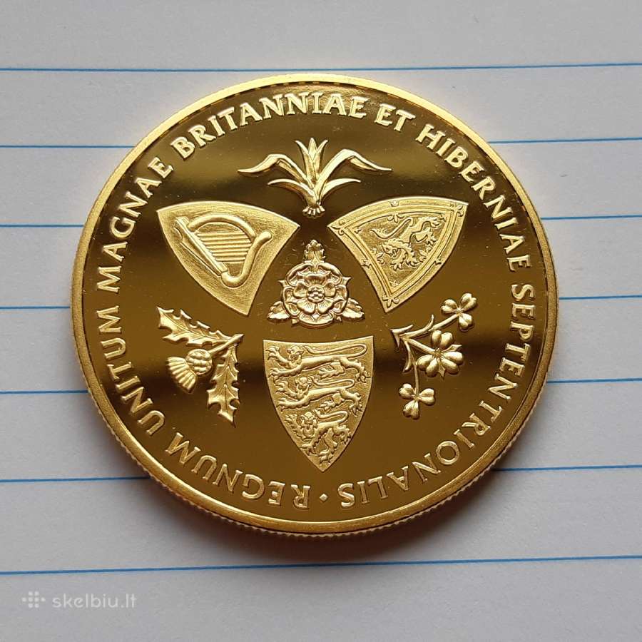Didžioji Britanija atminimo medalis Karalienė 2016 - nuotraukos Nr. 2