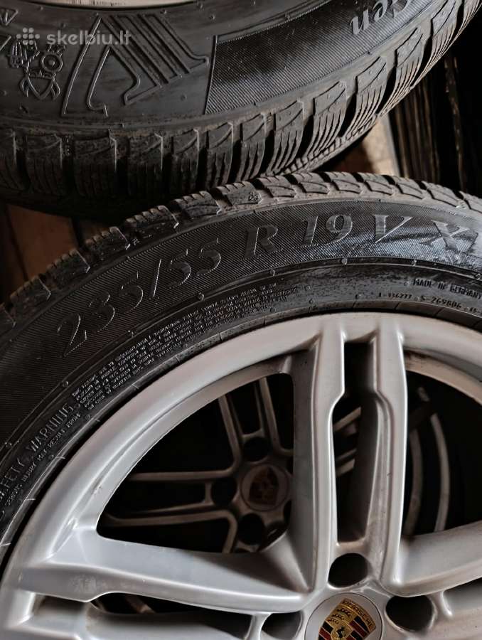 Porsche Macan R19 ratlankiai su žieminėm padangom - nuotraukos Nr. 3
