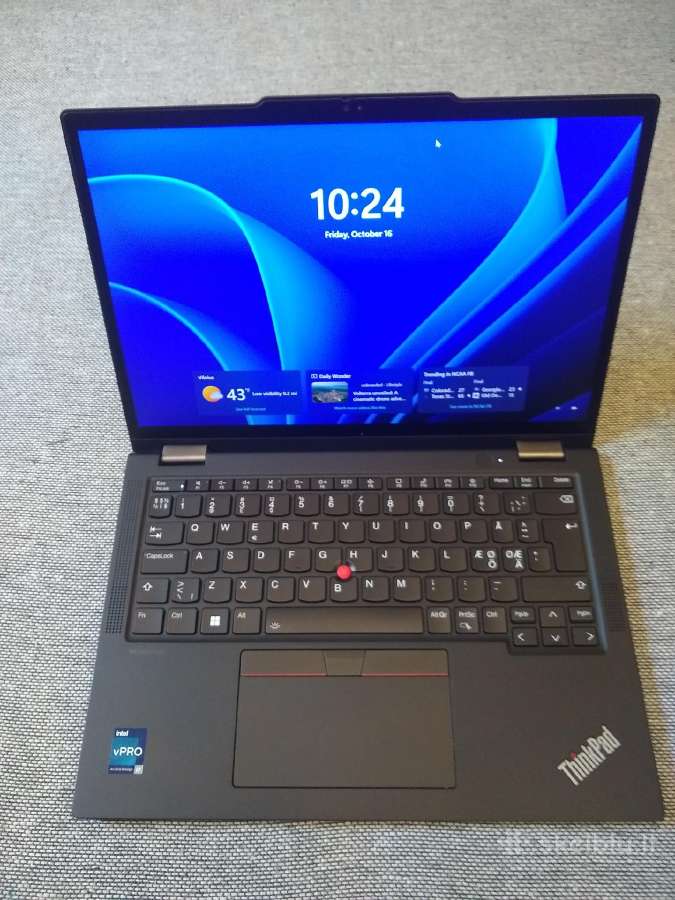 X13 Yoga 4th i7-1365/32/512/2027 - nuotraukos Nr. 2