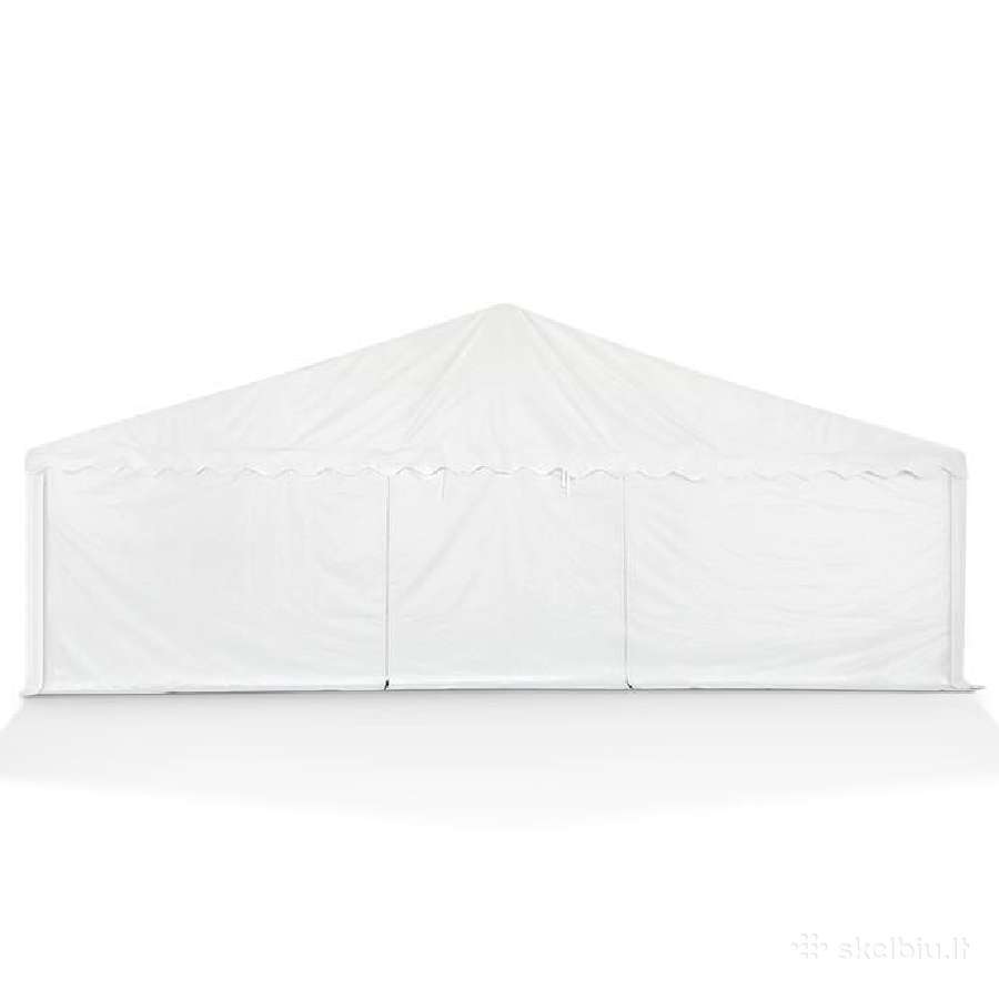 Pvc palapinė paviljonas Zeltpro 6x12, balta - nuotraukos Nr. 6