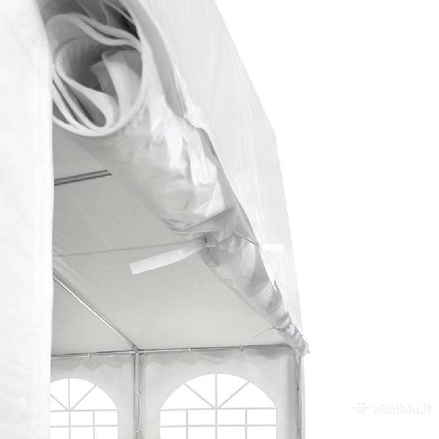 Pvc palapinė paviljonas Zeltpro 6x12, balta - nuotraukos Nr. 8