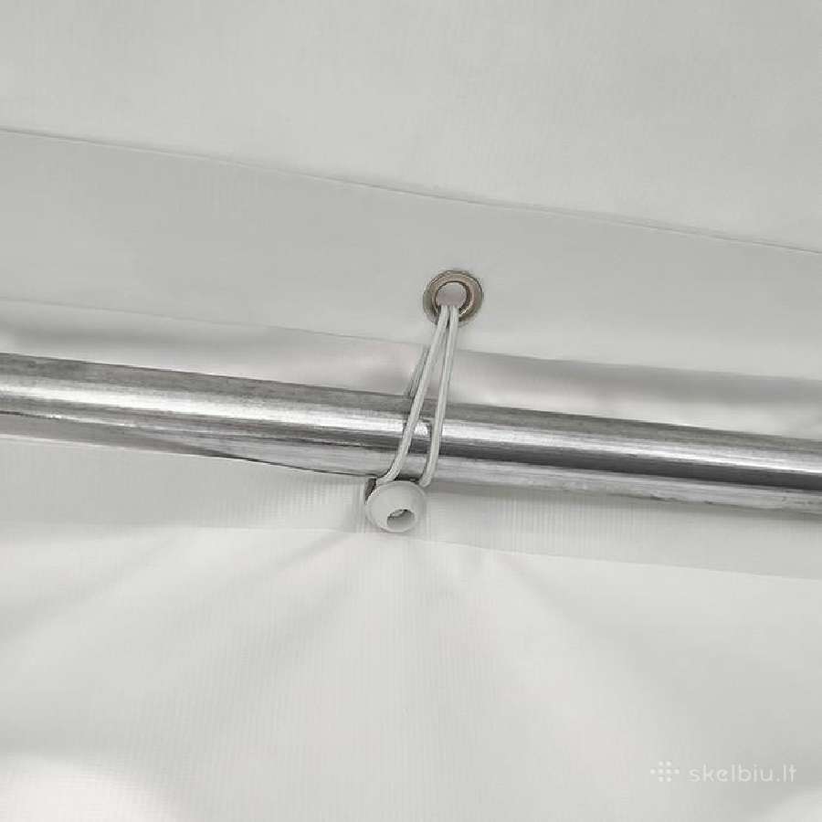 Pvc palapinė paviljonas Zeltpro 6x12, balta - nuotraukos Nr. 12