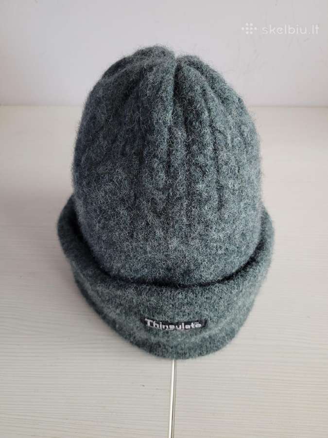 Kepurė ,Thinsulate" 100% vilna, dėvėta - nuotraukos Nr. 7