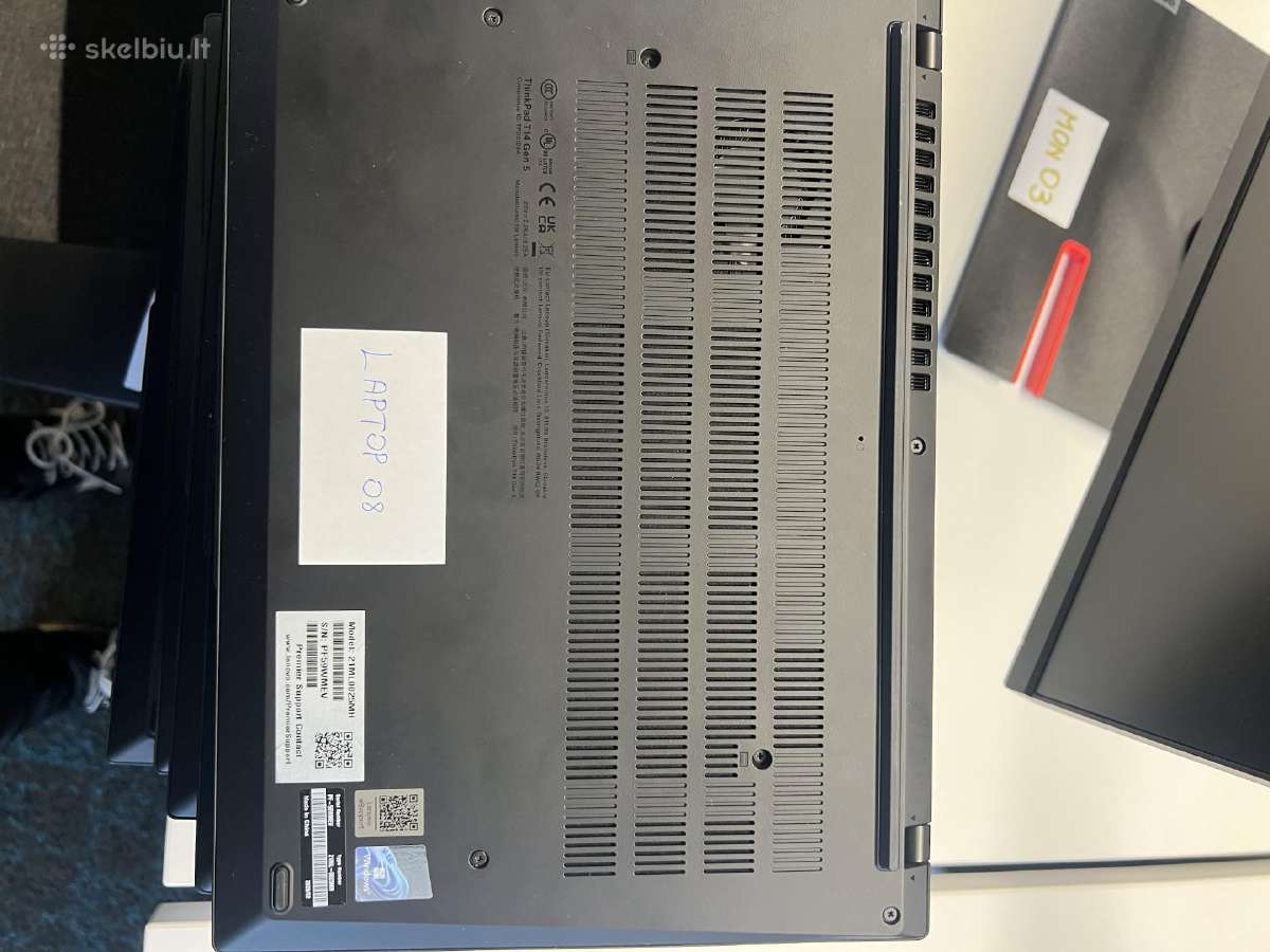 Parduodami nešiojamieji kompiuteriai Lenovo Gen 5 - nuotraukos Nr. 3