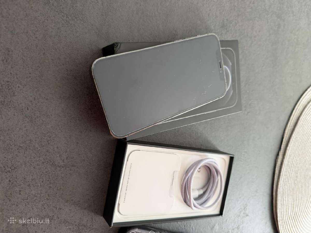 iPhone 12 Pro, Graphite, 128gb su dėžute ir dėklu - nuotraukos Nr. 19