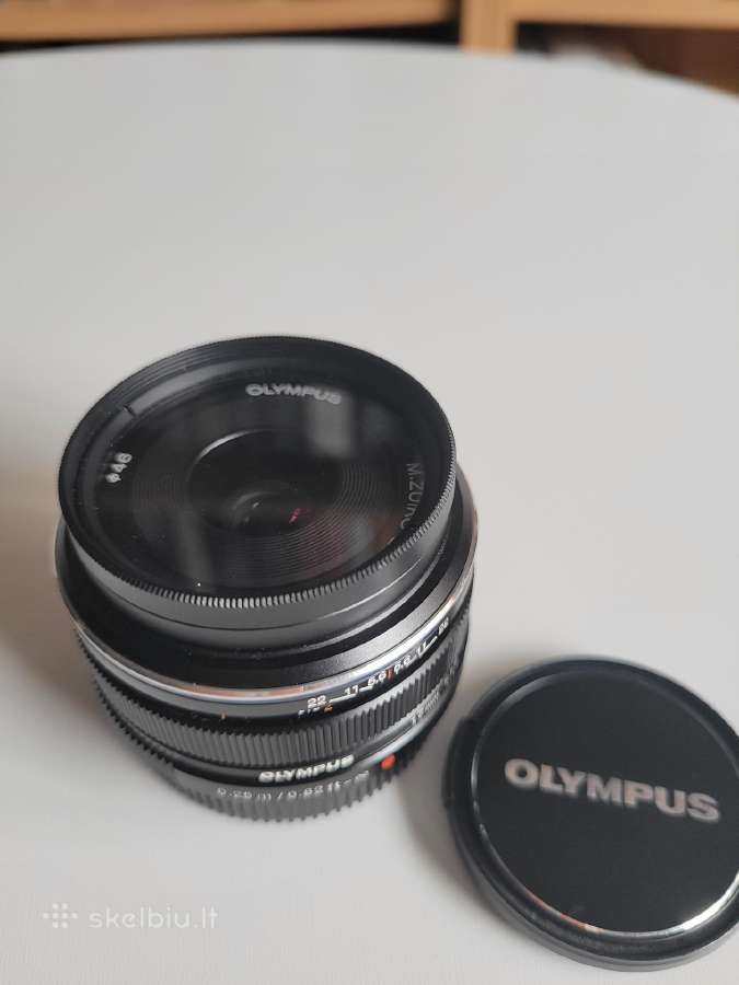 Parduodu Olympus 17mm f1,8 objektyvą - nuotraukos Nr. 3