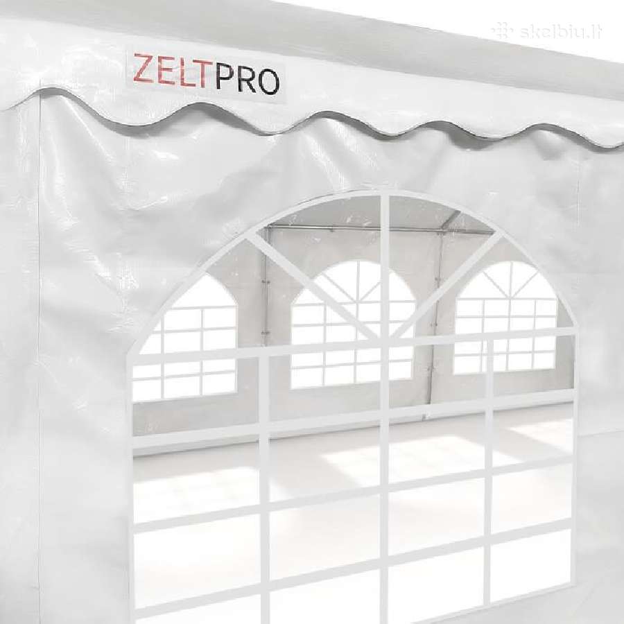 Pvc palapinė paviljonas Zeltpro 4x8, balta - nuotraukos Nr. 10