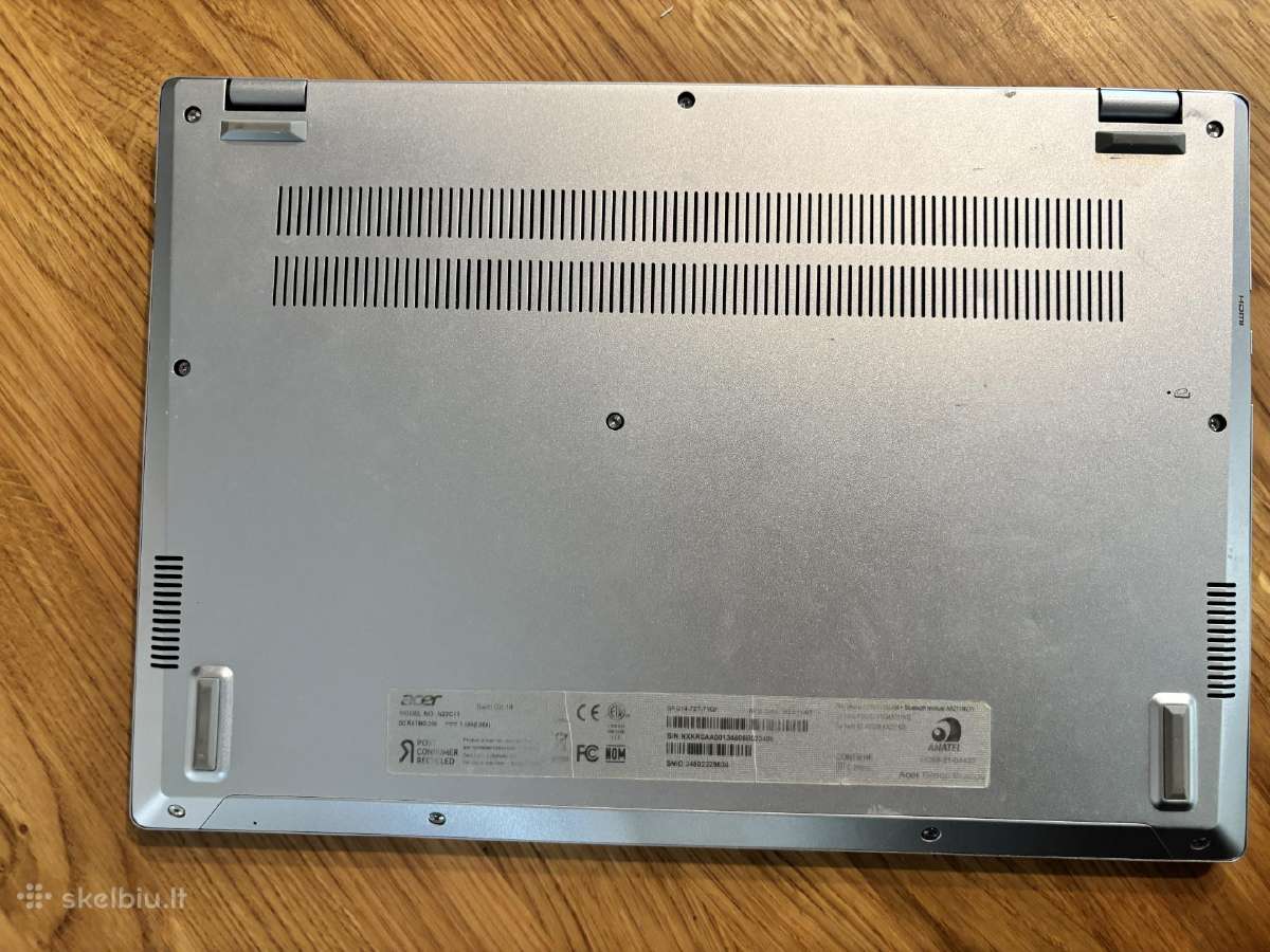 Acer Swift Go 14 Ultra 7, 16 GB, 1 TB, liečiamas - nuotraukos Nr. 8