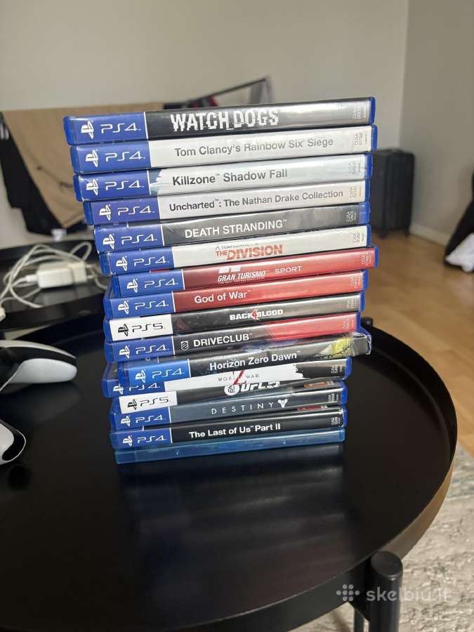 Ps5 fat disc + zaidimai - nuotraukos Nr. 5