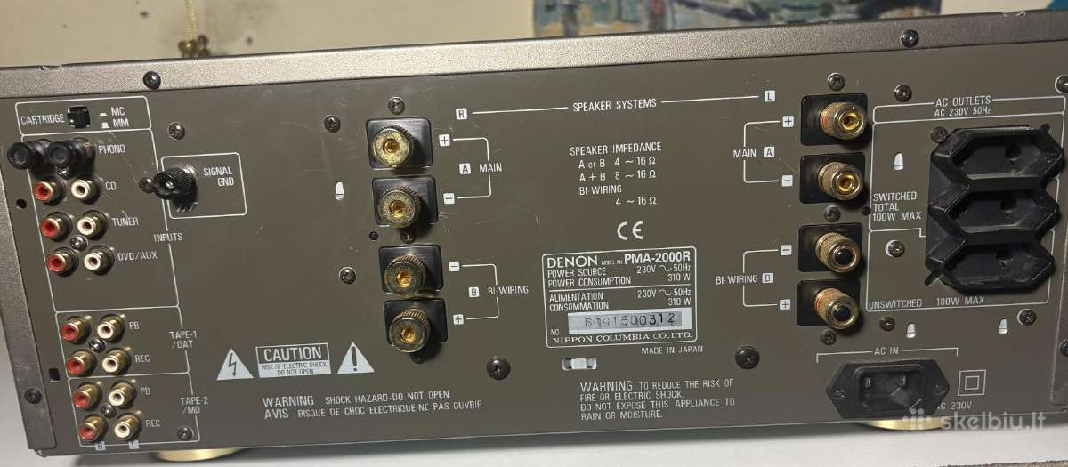 Parduodu Denon pma2000r - nuotraukos Nr. 4