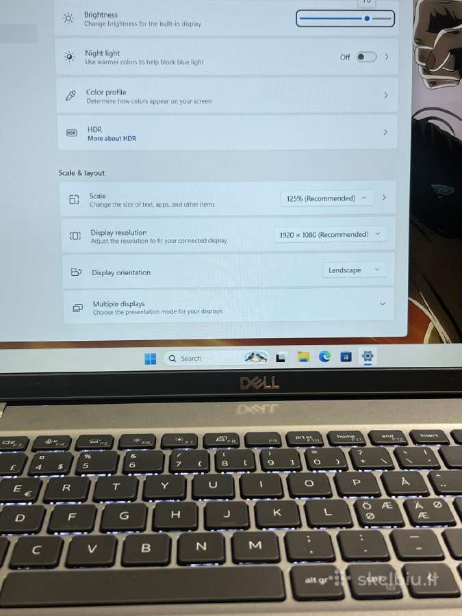 Dell Precision 3571 i7 Rtx Ada - nuotraukos Nr. 6
