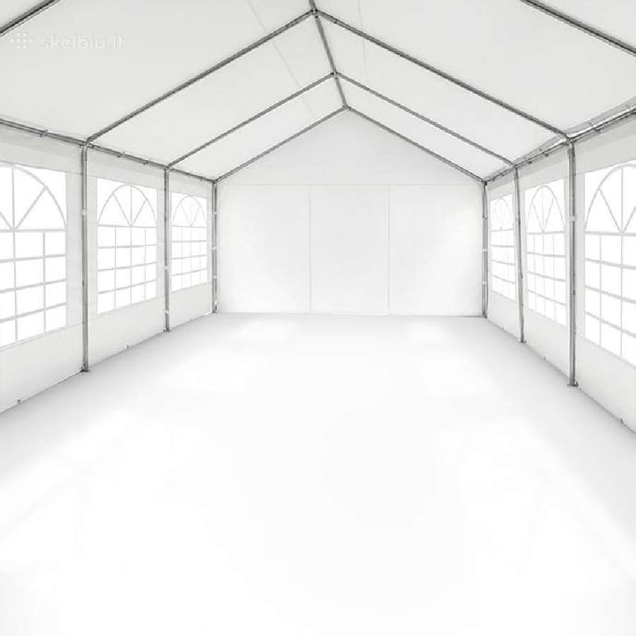 Pe palapinė paviljonas Zeltpro 5x8, balta - nuotraukos Nr. 5