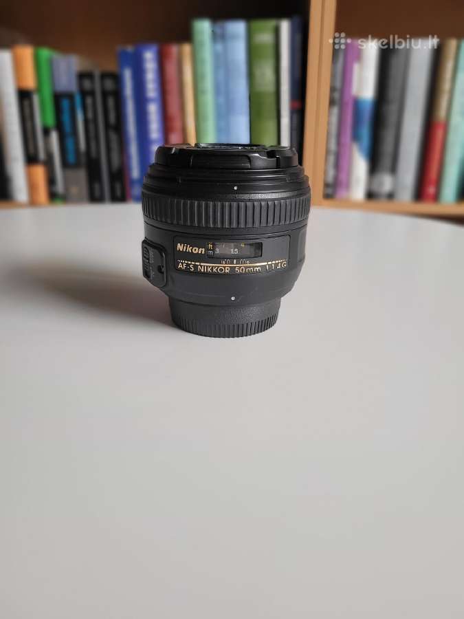 Parduodu Nikon 50mm f1,4 objektyvą - nuotraukos Nr. 2