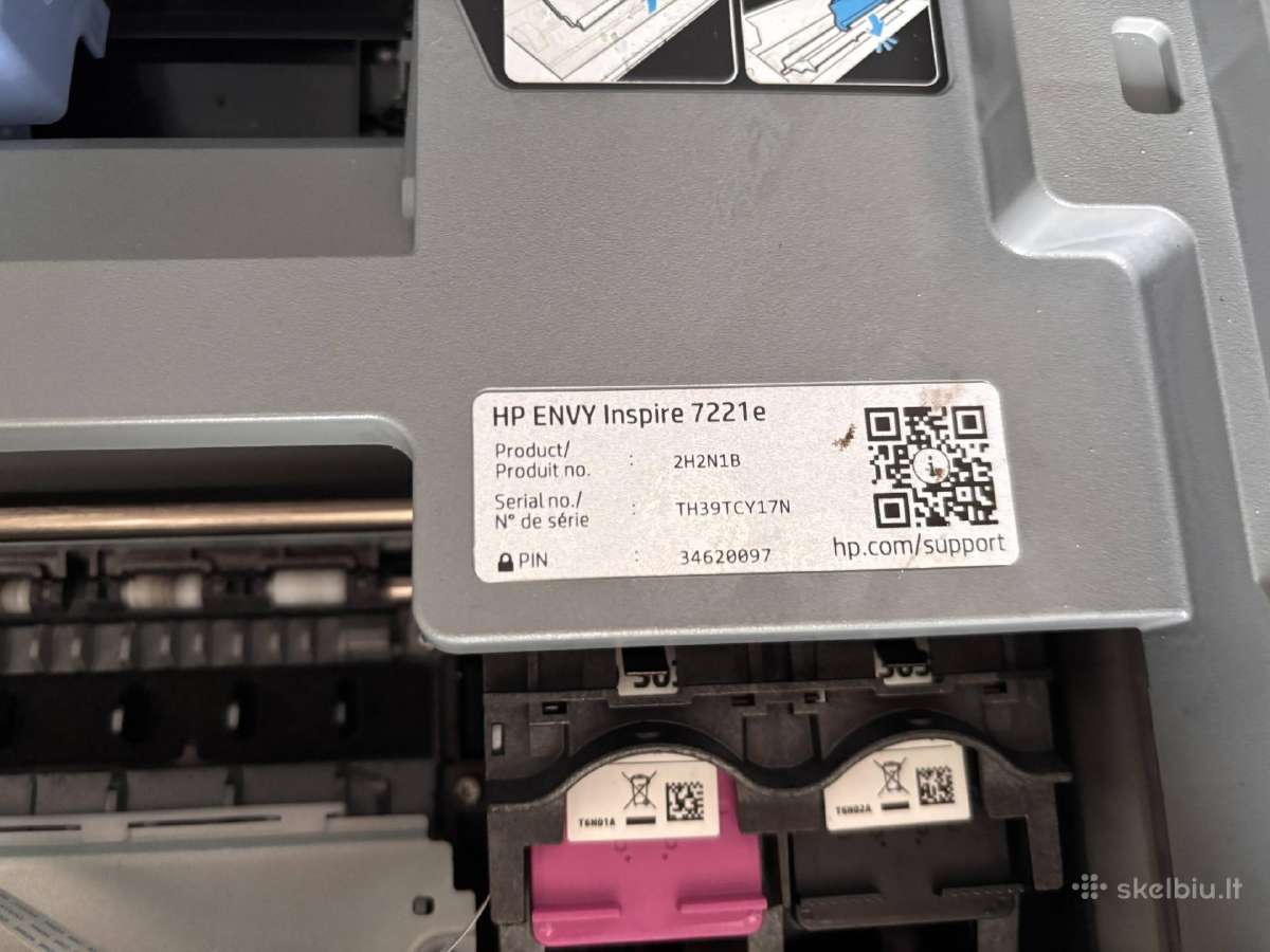 Hp Envy Inspire 7221e spausdintuvas–skeneris - nuotraukos Nr. 6