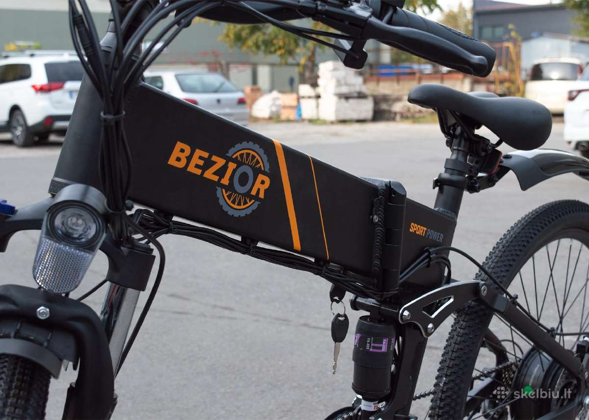 Elektriniai Bezior M26 All-road 26" // 500w 48v - nuotraukos Nr. 7