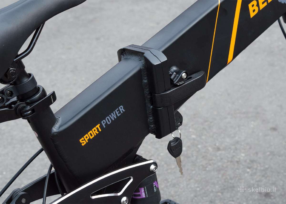 Elektriniai Bezior M26 All-road 26" // 500w 48v - nuotraukos Nr. 6