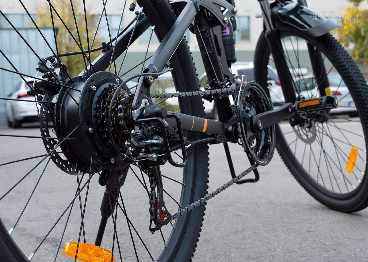 Elektriniai Bezior M26 All-road 26" // 500w 48v - nuotraukos Nr. 3