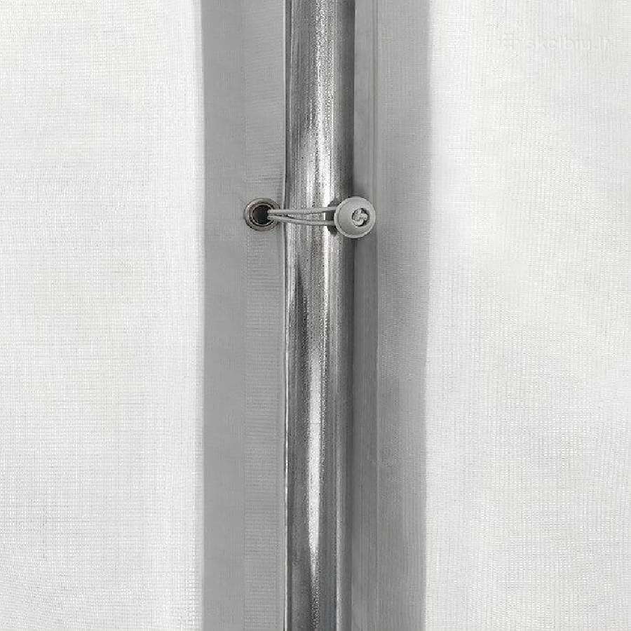 Pvc palapinė paviljonas Zeltpro 5x8, balta/pilka - nuotraukos Nr. 8
