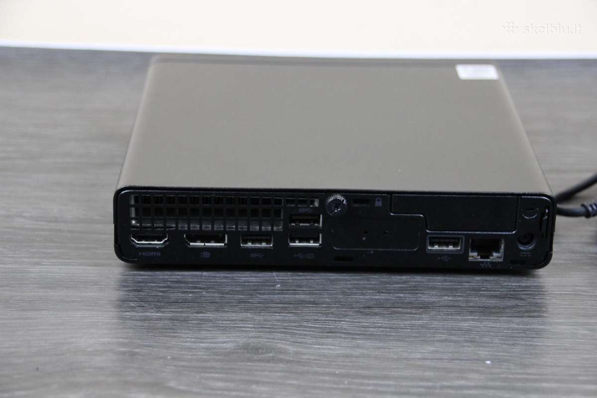 Hp Prodesk 400 G6 Tiny i5-10gen 16gb 512gb nvme - nuotraukos Nr. 3
