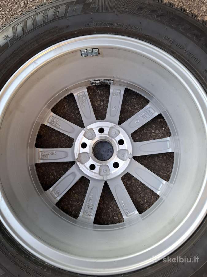 Originalus Skoda ratlankiai 6jx16h2 Et38, 4 vnt. - nuotraukos Nr. 5