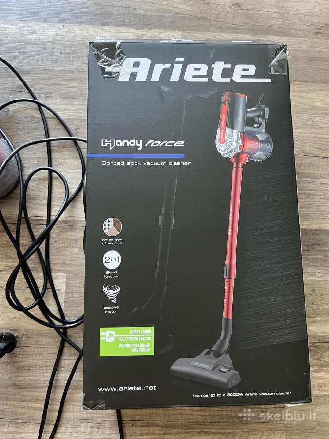 Parduodamas Ariete Handy Force dulkių siurblys - nuotraukos Nr. 2