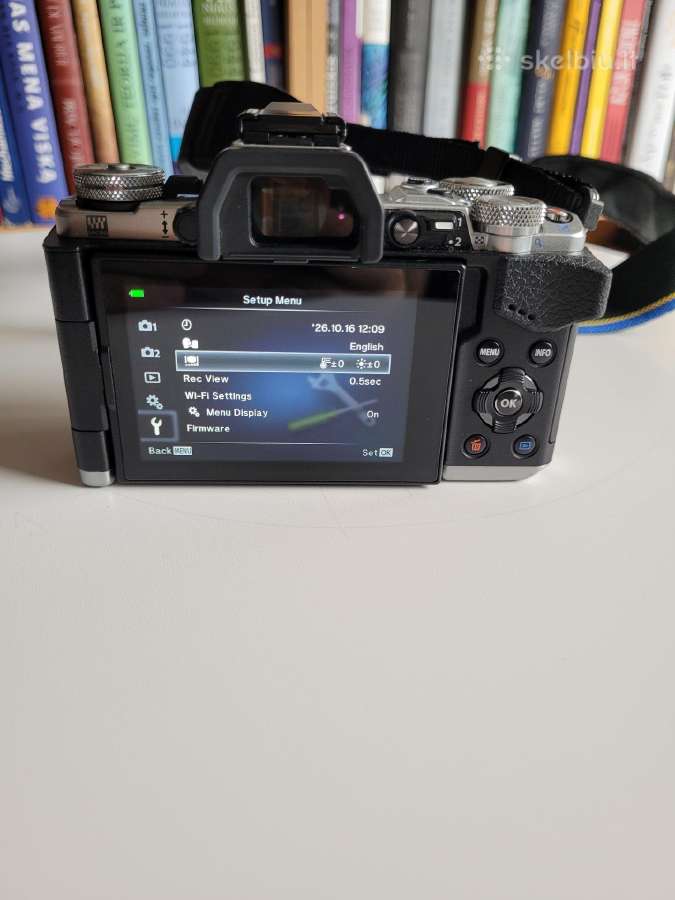 Parduodu sisteminį Olympus M5 mark II fotoaparatą - nuotraukos Nr. 10