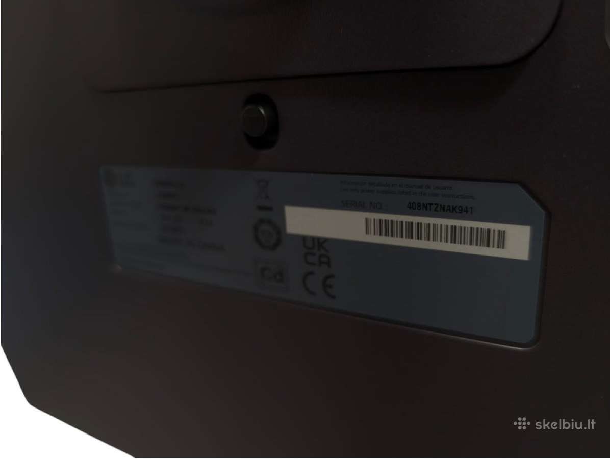Monitorius LG Ultragear 27gs85q-b 27 Qhd180hz - nuotraukos Nr. 5