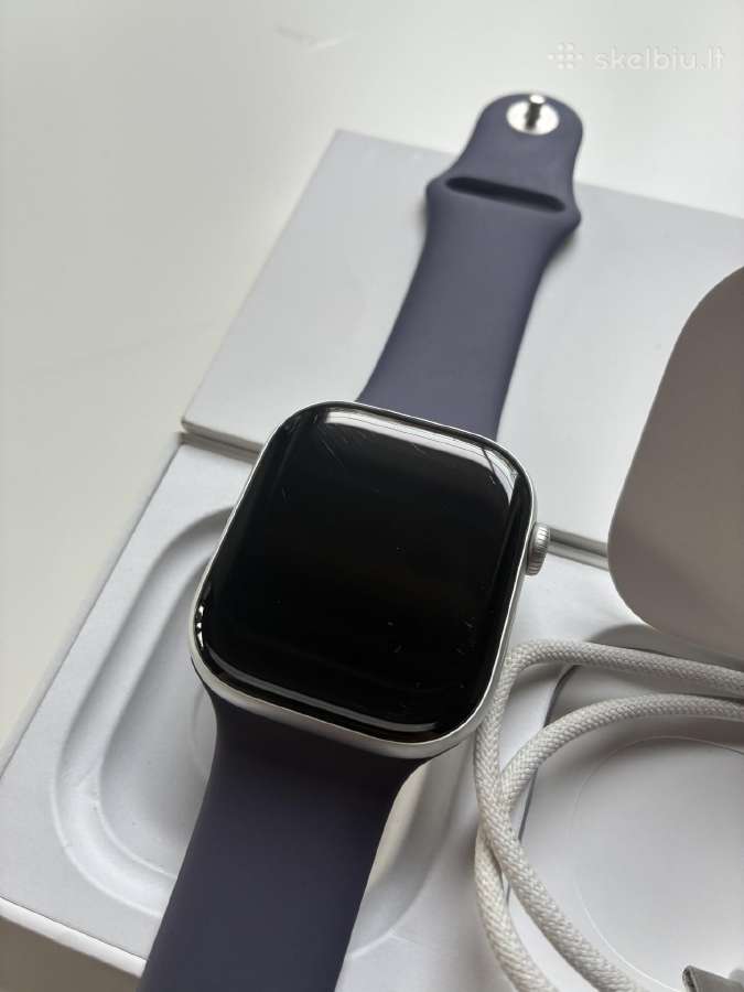Apple Watch Series 11 GPS + Cellular 46mm Silver - nuotraukos Nr. 2
