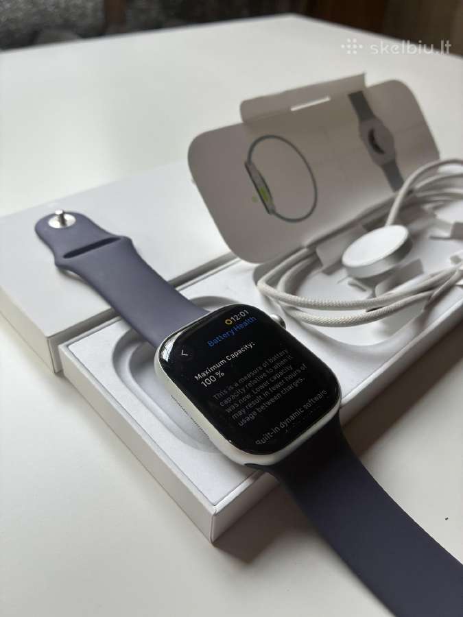 Apple Watch Series 11 GPS + Cellular 46mm Silver - nuotraukos Nr. 5