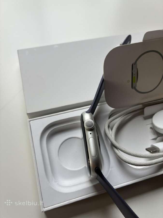 Apple Watch Series 11 GPS + Cellular 46mm Silver - nuotraukos Nr. 8