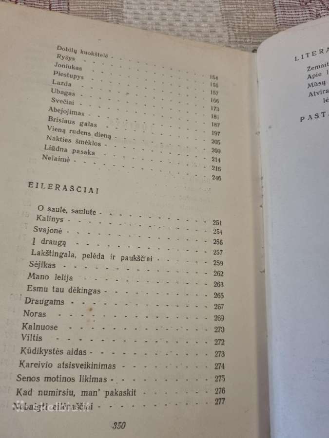 J. Biliūnas raštai 1 ir 2 tomas - nuotraukos Nr. 7