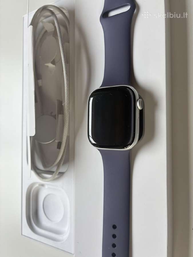 Apple Watch Series 11 GPS + Cellular 46mm Silver - nuotraukos Nr. 10