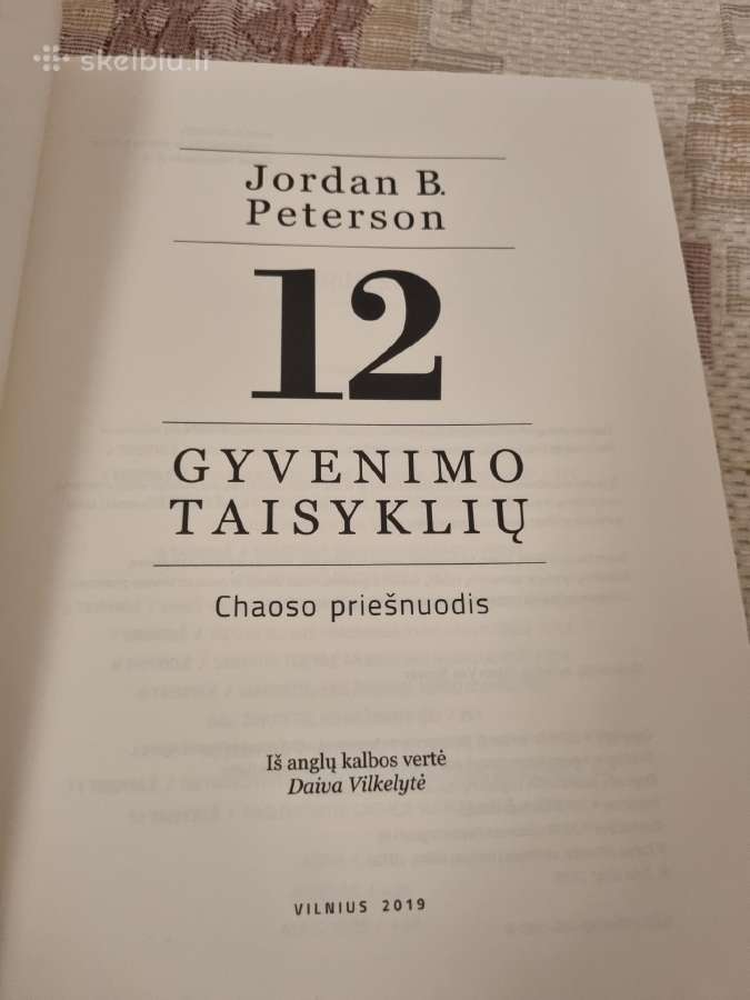 12 Gyvenimo taisyklių , 2 knygos - nuotraukos Nr. 3