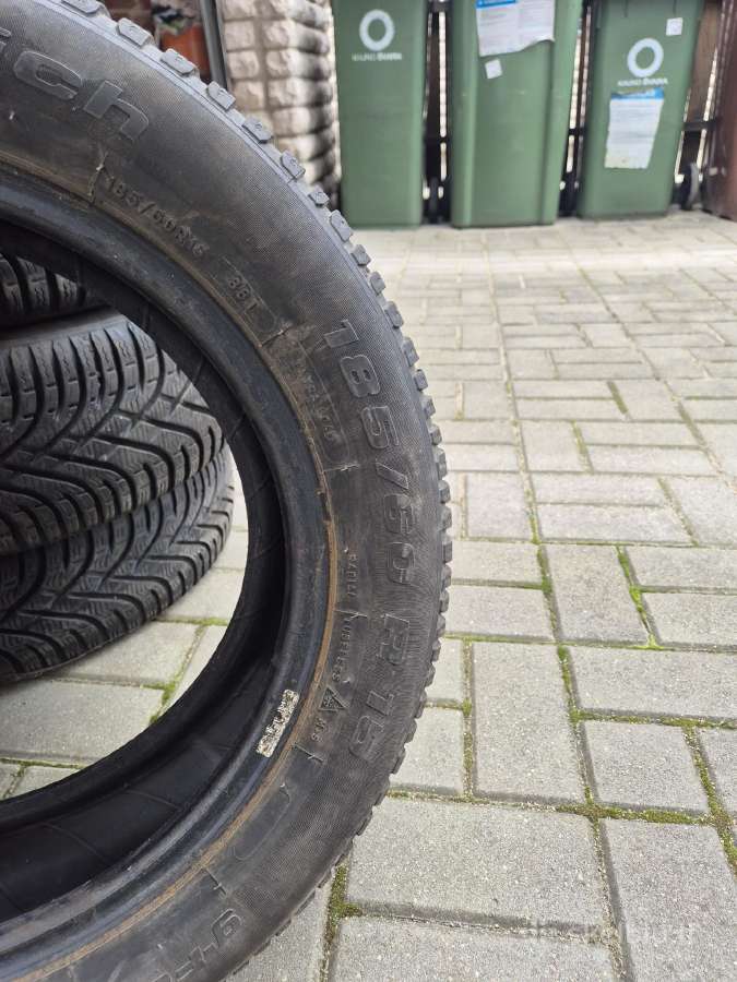 Žieminės padangos 185/60 R15 - nuotraukos Nr. 5