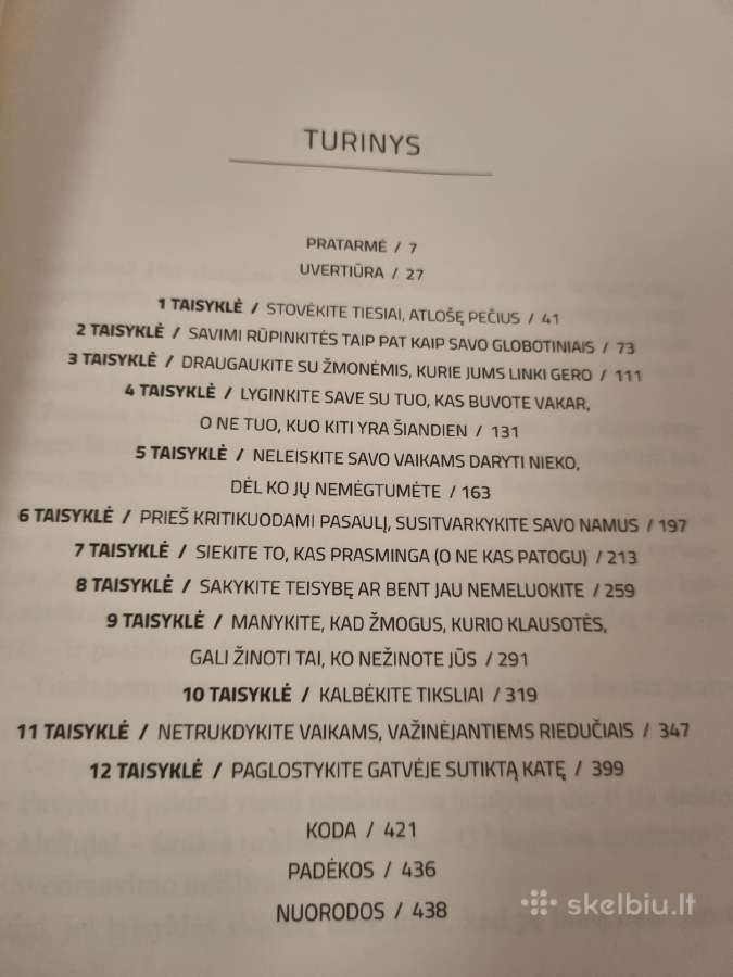 12 Gyvenimo taisyklių , 2 knygos - nuotraukos Nr. 4