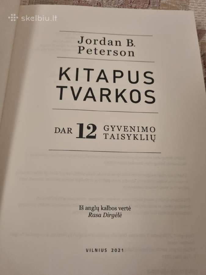 12 Gyvenimo taisyklių , 2 knygos - nuotraukos Nr. 7